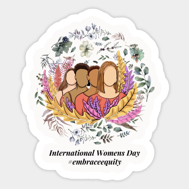 embrace equity international women's day 2023 Sticker by Ballari